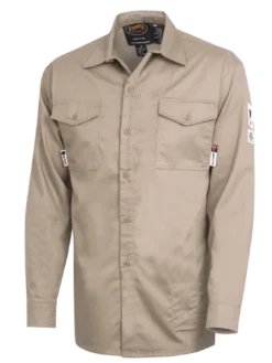Flame Resistant Work Wear Pioneer FR-TECH® FR/ARC Rated 7 Oz Safety Shirt - 88/12 | Sizes Small - 4XL