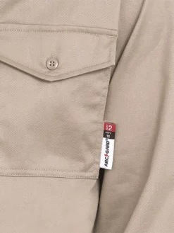 Flame Resistant Work Wear Pioneer FR-TECH® FR/ARC Rated 7 Oz Safety Shirt - 88/12 | Sizes Small - 4XL