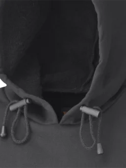 Flame Resistant Work Wear Pioneer 335 Flame Resistant Pullover Style Heavyweight Cotton Hoodie | Black | Sizes Small To 7XL