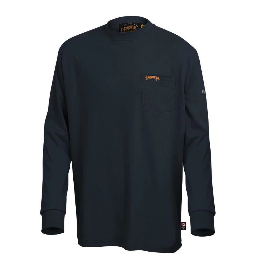 Pioneer FR/Arc Rated Long Sleeved Cotton Work Shirt | Sizes S-5XL Flame Resistant Work Wear 4 Pioneer FR/Arc Rated Long Sleeved Cotton Work Shirt | Sizes S-5XL Flame Resistant Work Wear