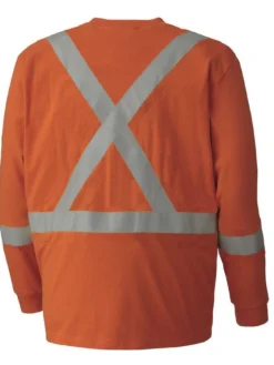 Flame Resistant Work Wear Pioneer Flame Resistant Long-Sleeved Cotton Safety Shirt | Sizes M-5XL