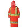 Pioneer FR WATERPROOF SFTY LONG COAT | PU STRETCH / DET. HOOD | Sizes S - 5XL 2 Pioneer FR WATERPROOF SFTY LONG COAT | PU STRETCH / DET. HOOD | Sizes S - 5XL
