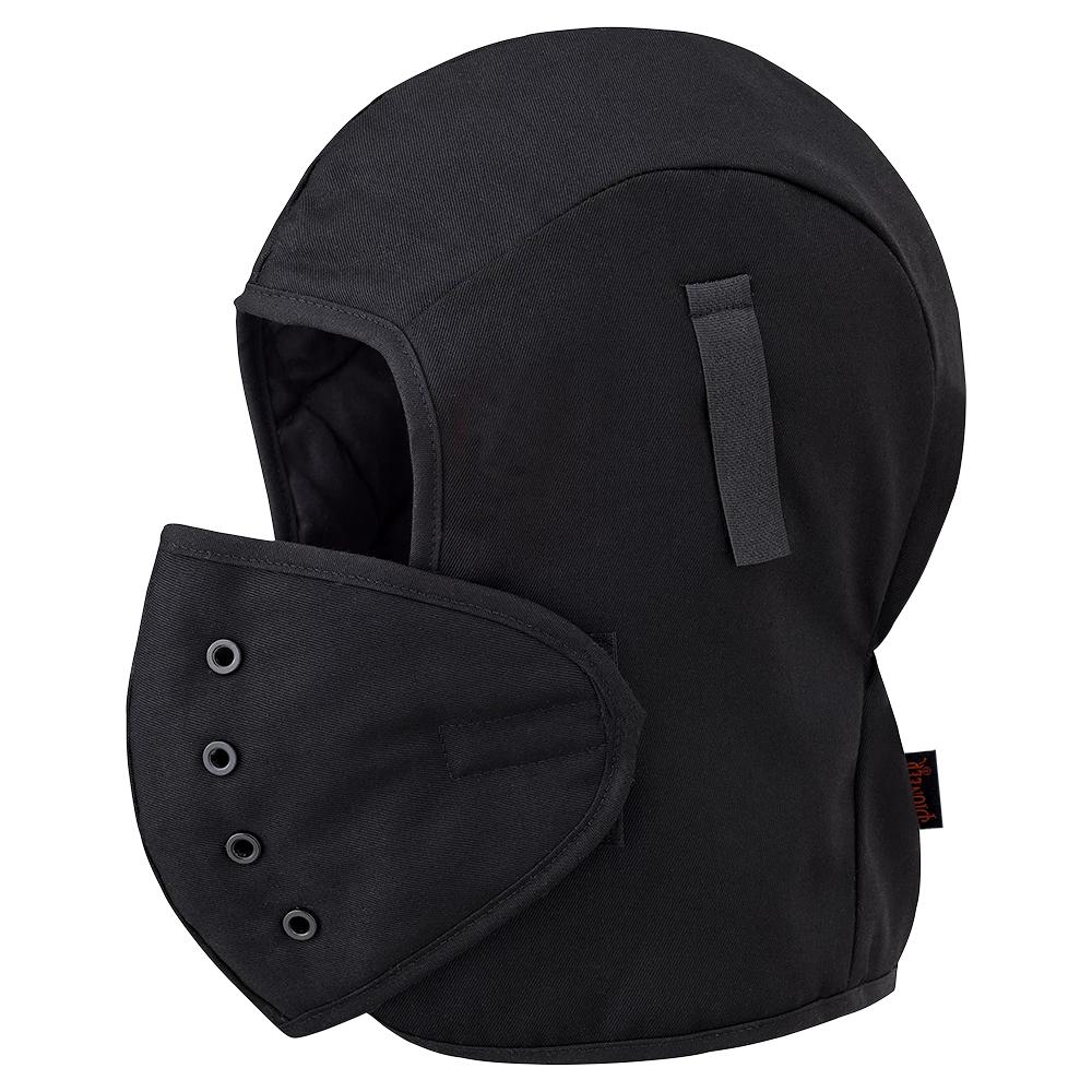 Pioneer Flame Resistant Quilted Hard Hat Liner - Detachable Mouthpiece Work Hats 3 Pioneer Flame Resistant Quilted Hard Hat Liner - Detachable Mouthpiece Work Hats