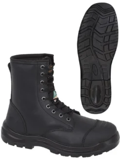 8 Inch Safety Boots Pioneer 8" Leather Safety Work Boots | Sizes 7 -14
