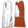 Ranpro High Heat Aluminized/Leather Combo Mitts Personal Protective Equipment