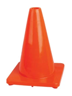 Pioneer 12" Premium PVC Flexible Safety Cone Safety Supplies