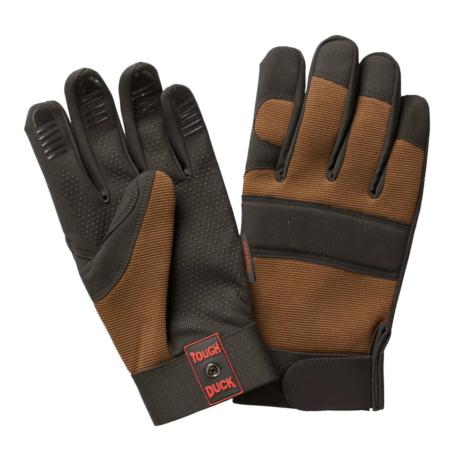 Work Gloves Tough Duck WA34 Precision Fit Grip Glove 4 Work Gloves Tough Duck WA34 Precision Fit Grip Glove