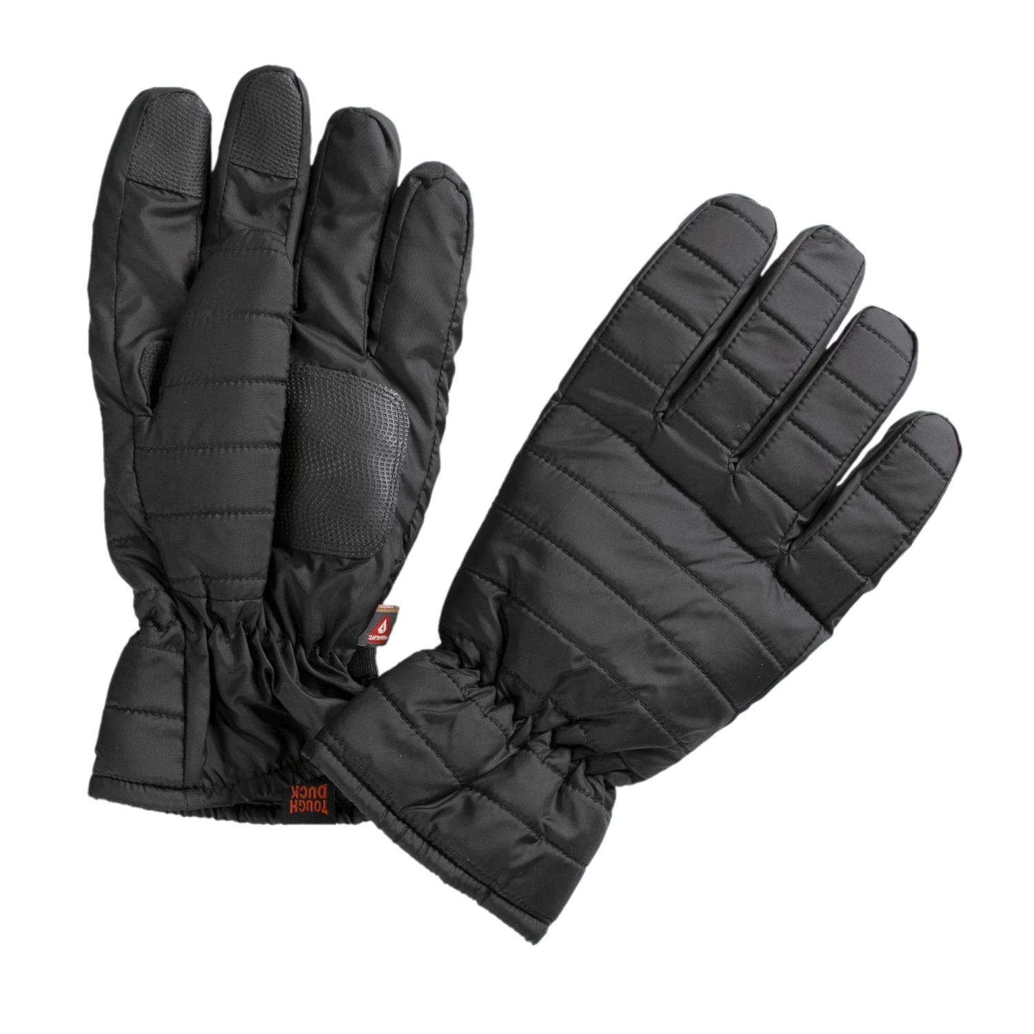 Work Gloves Tough Duck WG05 Packable Quilted Glove - Black 3 Work Gloves Tough Duck WG05 Packable Quilted Glove - Black
