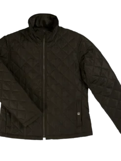 Tough Duck WJ19 Women's Quilted Freezer Jacket | Black | S-2XL