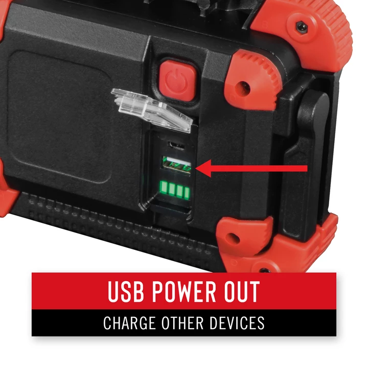 Coast Products Coast® WLR1 Rechargeable Focusing Work Light - 1150 Lumens - 77M Beam 6 Coast Products Coast® WLR1 Rechargeable Focusing Work Light - 1150 Lumens - 77M Beam