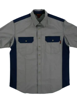 Tough Duck WS18 Short Sleeve Stretch Ripstop Color Block Shirt