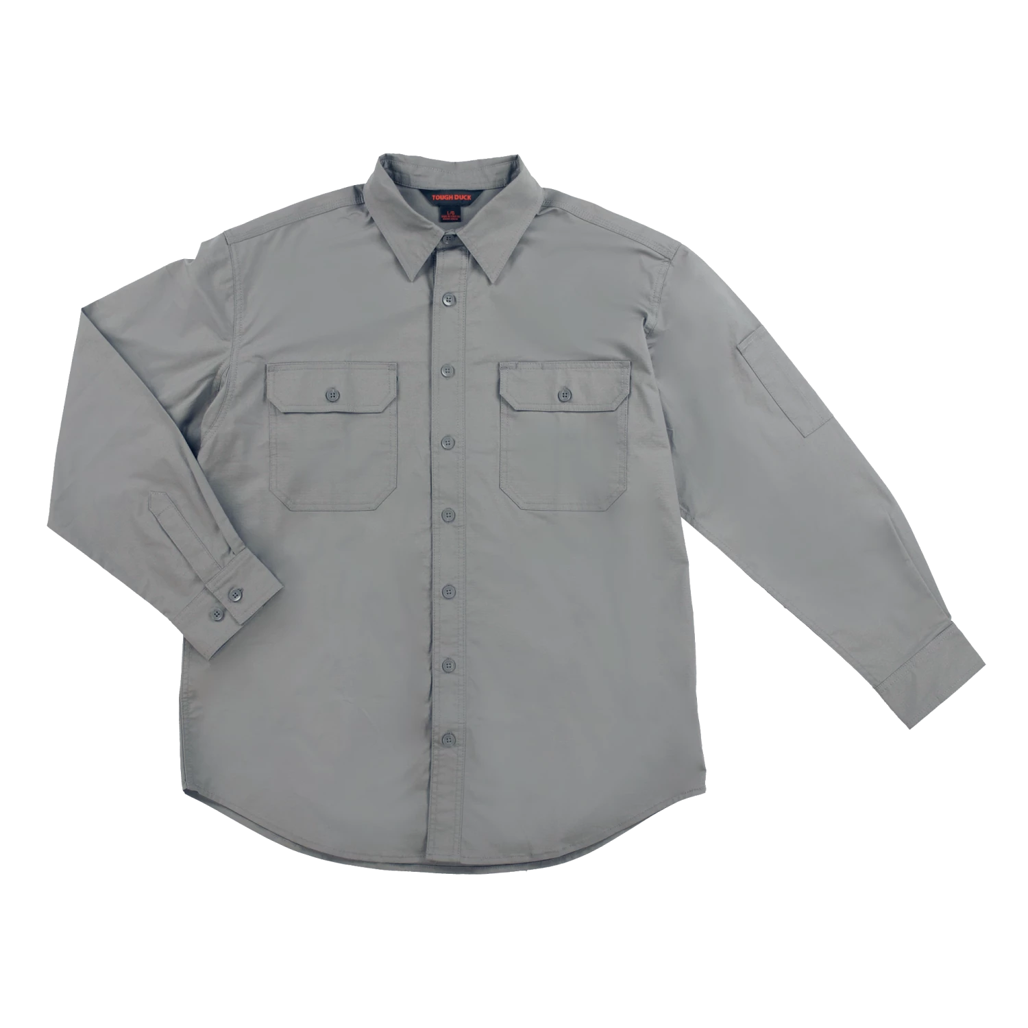 Work Wear Tough Duck WS19 Long Sleeve Stretch Ripstop Shirt 5 Work Wear Tough Duck WS19 Long Sleeve Stretch Ripstop Shirt