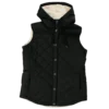 Tough Duck WV02 Women's Quilted Sherpa Lined Vest | Black | S - 2XL Work Wear