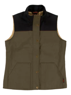 Work Wear Tough Duck WV09 Women's Duck Sherpa Lined Vest