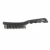 Cleanflow Wire Scratch Brush, Poly Handle, Tempered Steel Bristles Maintenance Supplies