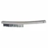 Unex 14" Wire Scratch Brush, Wooden Handle, Stainless Steel Bristles Maintenance Supplies