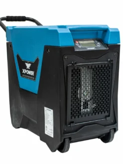 Xpower Canada XPOWER 145-Pint Commercial Dehumidifier With Automatic Purge Pump, Drainage Hose, Handle And Wheels Facility Equipment