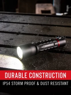 Coast Products Coast® XPR9 Rechargeable Dual-Power LED Flashlight - 1000 Lumens - 225M Beam