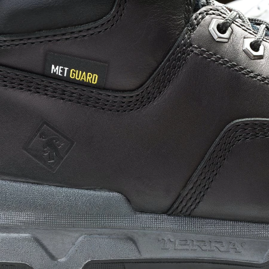 Terra Safety Footwear Terra Sentry 6" Men's Internal Met Guard | Sizes 7 - 15 6 Inch Safety Boots 10 Terra Safety Footwear Terra Sentry 6" Men's Internal Met Guard | Sizes 7 - 15 6 Inch Safety Boots