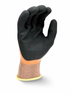 Radians Full Dipped Waterproof Latex Work Glove With Sandy Grip Palm - Pack Of 12 Pairs