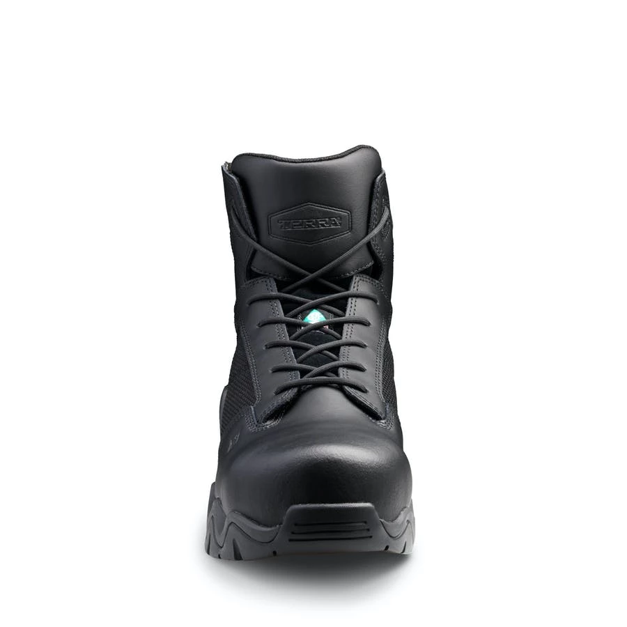 Terra Safety Footwear 6 Inch Safety Boots Terra EKG Stealth 6" Ballistic Nylon Tactical Men's Safety Boots 8 Terra Safety Footwear 6 Inch Safety Boots Terra EKG Stealth 6" Ballistic Nylon Tactical Men's Safety Boots