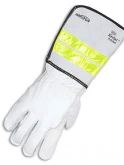 Horizon Linesman Hi-Vis Leather Work Gloves