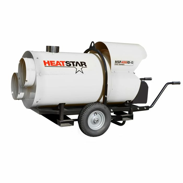 Heaters Heatstar Pro-Series Propane/Natural Gas Indirect Fired Heater - 400,000 BTU/HR 3 Heaters Heatstar Pro-Series Propane/Natural Gas Indirect Fired Heater - 400,000 BTU/HR