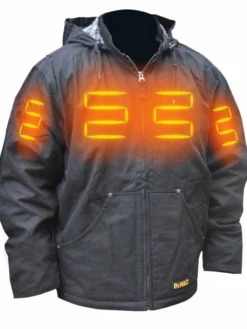 DeWalt Workwear DEWALT® Men's Heated Heavy Duty Work Coat | Sizes S - 3XL Work Wear
