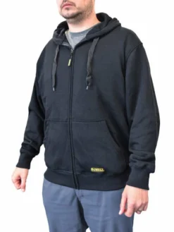 DeWalt Workwear Work Wear DEWALT® Men's Heated French Terry Cotton Hoodie (Bare Hoodie - No Battery) | Sizes S - 3XL