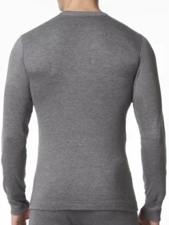 Stanfields Stanfield's 1453 Two-Layer Long Sleeve Shirt | Charcoal | Sizes S - XL | Pack Of 2 Pairs Work Wear