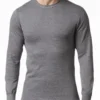 Stanfields Stanfield's 1453 Two-Layer Long Sleeve Shirt | Charcoal | Sizes S - XL | Pack Of 2 Pairs Work Wear
