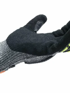 Work Gloves Impacto Back Tracker Blade Series Heavy Duty Anti-Impact Cut Resistant Mechanic's Gloves (Cut Level 5)
