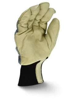 Radians Fleece Lined Premium Grain Pigskin Leather Glove - Pack Of 12 Pairs Work Gloves