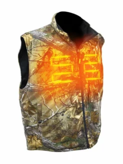 DeWalt Workwear Work Wear DEWALT® Realtree Xtra® Men's Camouflage Fleece Heated Vest Kitted With Battery | Sizes S - 3XL