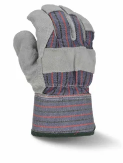 Radians Thinsulate-Lined Gray Split Cowhide Leather Glove - Pack Of 12 Pairs