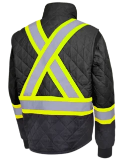 Pioneer Quilted Poly Hi Vis Freezer Jacket | S-5XL 27 Pioneer Quilted Poly Hi Vis Freezer Jacket | S-5XL