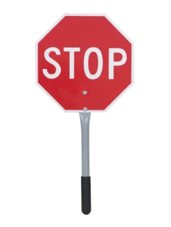 Pioneer Stop/Stop Traffic Paddle - 12" X 12"