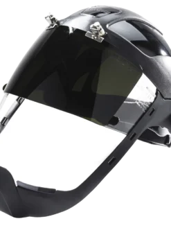 Sellstrom Multi-Purp. Face Shield W Flip-Up IR Window & Ratch. Hdgr - Chn Grd - Shade 5 IR Personal Protective Equipment
