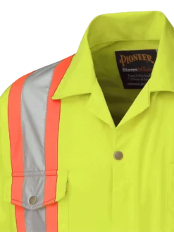Pioneer Hi Vis Safety Coveralls - Poly/Cotton | Sizes 36 - 66