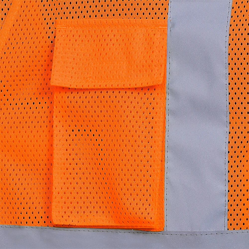 Hi-Vis Work Wear Pioneer Hi Viz Tear-Away Mesh Safety Vest W/ 2" Tape | Sizes Small - 5XL 6 Hi-Vis Work Wear Pioneer Hi Viz Tear-Away Mesh Safety Vest W/ 2" Tape | Sizes Small - 5XL