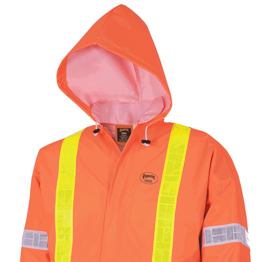 Flame Resistant Work Wear Ranpro Element Flame Resistant 3 Piece Safety Rainsuit | Hi Vis Orange | S To 4XL 7 Flame Resistant Work Wear Ranpro Element Flame Resistant 3 Piece Safety Rainsuit | Hi Vis Orange | S To 4XL