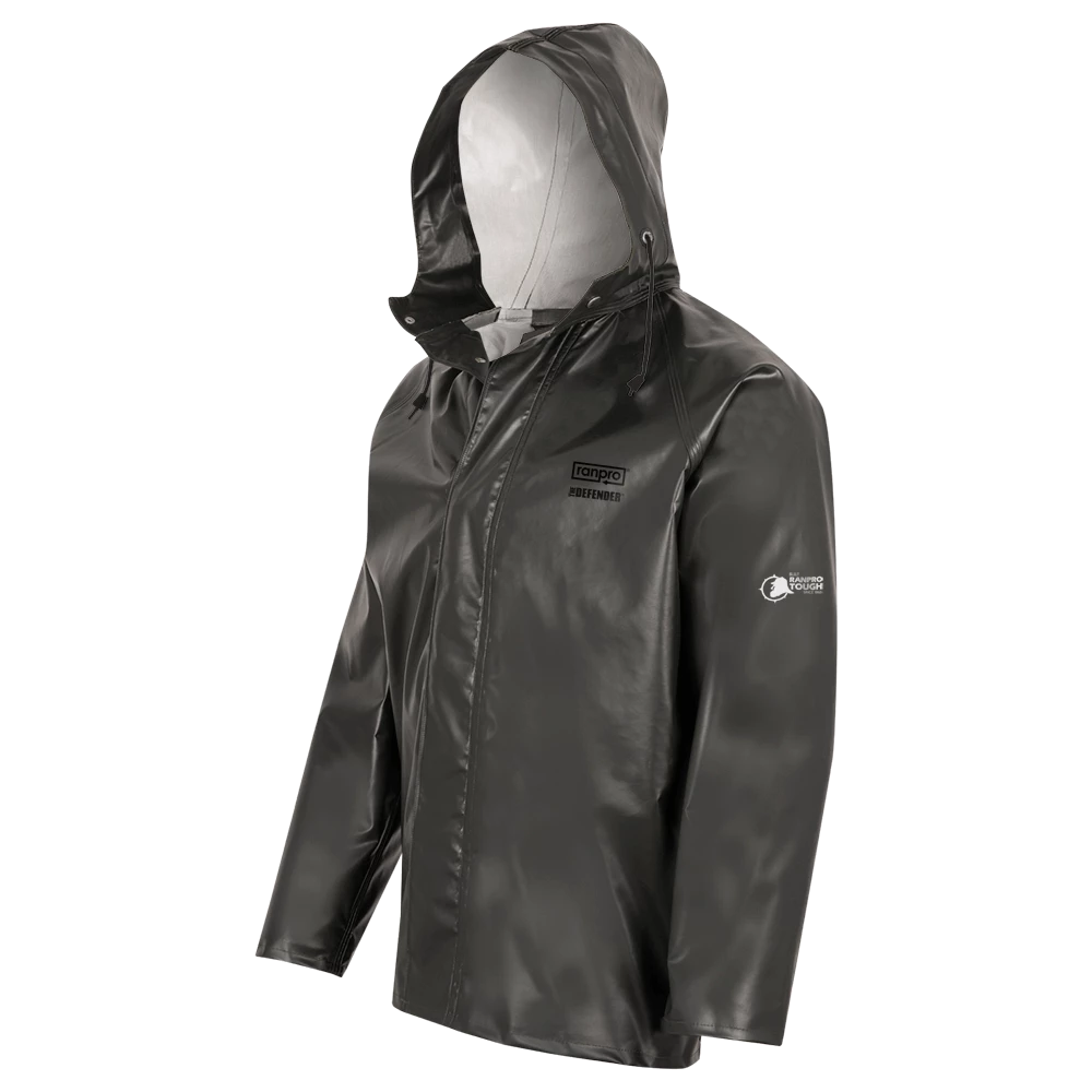 Work Wear Ranpro "The Defender" Premium PVC Rain Jacket 3 Work Wear Ranpro "The Defender" Premium PVC Rain Jacket
