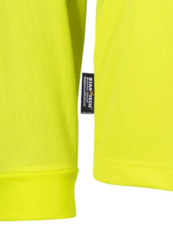 Pioneer Birdseye Safety Hoodie Shirt With Kangaroo Pocket | Sizes S - 4XL Hi-Vis Work Wear