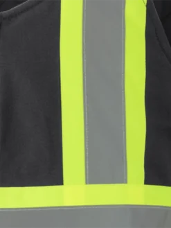 Pioneer Insulated Hi Vis Quilted Cotton Duck Bib Overall | Limited Size Selection Hi-Vis Work Wear