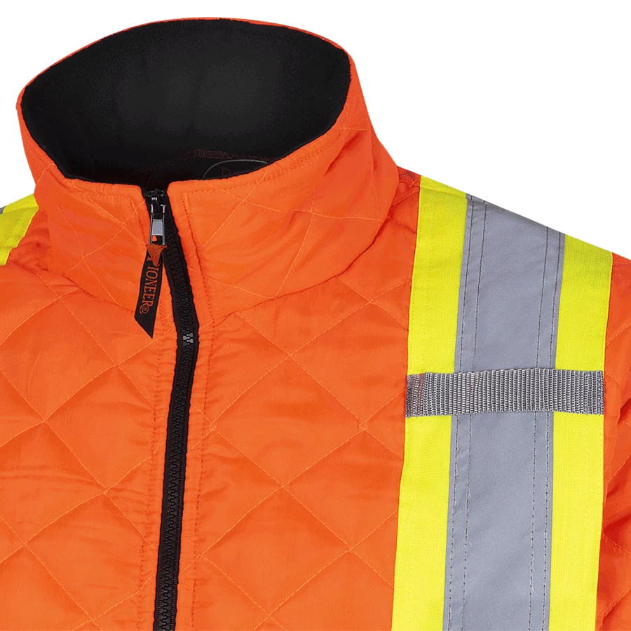 Pioneer Quilted Poly Hi Vis Freezer Jacket | S-5XL 17 Pioneer Quilted Poly Hi Vis Freezer Jacket | S-5XL