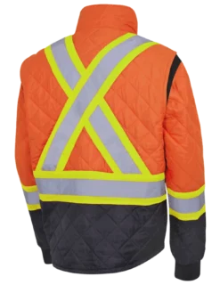 Pioneer Quilted Poly Hi Vis Freezer Jacket | S-5XL 23 Pioneer Quilted Poly Hi Vis Freezer Jacket | S-5XL