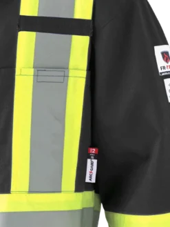 Pioneer FR-TECH® FR/ARC Rated 7 Oz Hi Viz Safety Coveralls - 88/12 Ctn/Nylon | Sizes 36 - 60