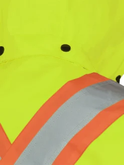 Hi-Vis Work Wear Pioneer 150D Waterproof Hi Vis Rain Jacket | XS-5XL