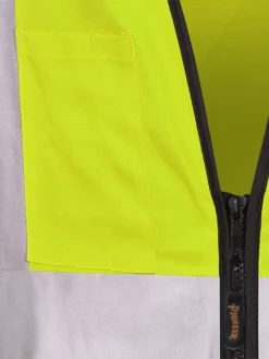 Pioneer Hi Viz 100% Cotton Safety Vest | Sizes Small - 5XL
