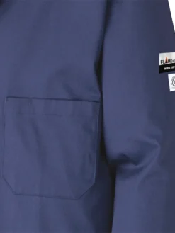Pioneer Flame-Gard FR/ARC Shop Coat | Navy | Sizes S - 5XL Flame Resistant Work Wear